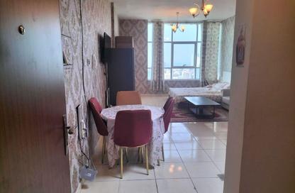 Apartment - Studio - 1 Bathroom for rent in Al Rashidiya Towers - Ajman Downtown - Ajman