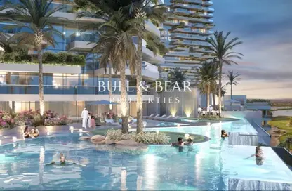 Apartment - 1 Bedroom - 2 Bathrooms for sale in Golf Greens 2 Tower A - Golf Greens 2 - Golf Greens - DAMAC Hills - Dubai