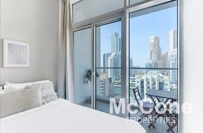 Apartment - Studio - 1 Bathroom for rent in Studio One - Dubai Marina - Dubai