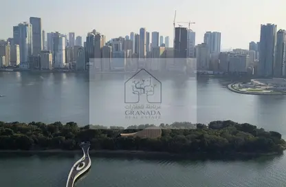 Apartment - 2 Bedrooms - 4 Bathrooms for rent in Lotus Tower - Al Majaz 1 - Al Majaz - Sharjah