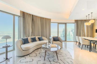 Apartment - 2 - 2 for rent in Address Harbour Point Tower 2 - Address Harbour Point - Dubai Creek Harbour (The Lagoons) - Dubai