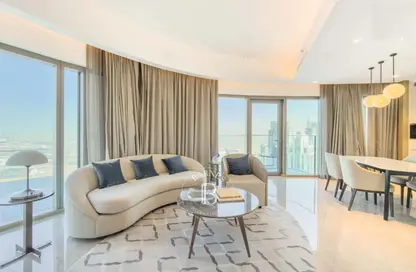 Apartment - 2 Bedrooms - 2 Bathrooms for rent in Address Harbour Point Tower 2 - Address Harbour Point - Dubai Creek Harbour (The Lagoons) - Dubai