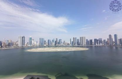 Apartment - 3 Bedrooms - 5 Bathrooms for rent in Sharjah Terraces - Al Khan Lagoon - Al Khan - Sharjah
