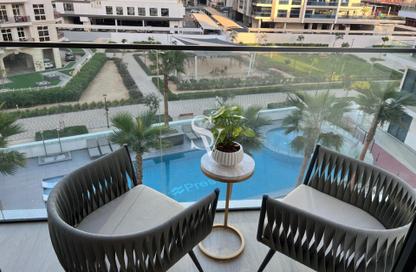 Apartment - 1 Bedroom - 2 Bathrooms for rent in Prime Gardens - Arjan - Dubai