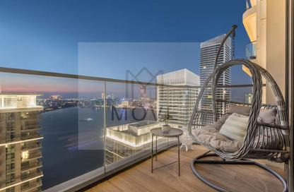 Apartment - 1 Bedroom - 2 Bathrooms for rent in Marina Vista Tower 2 - Marina Vista - EMAAR Beachfront - Dubai Harbour - Dubai