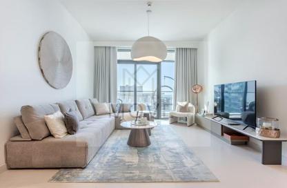 شقة - غرفة نوم - 2 حمامات للايجار في برج Marina Vista 2 - مارينا فيستا - إعمار بيتشفرونت - دبي هاربور - دبي