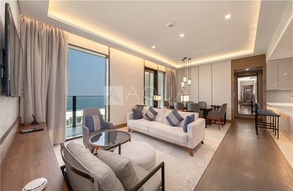 Apartment - 2 - 3 for rent in Bluewaters Residences Building 2 - Bluewaters Residences - Bluewaters - Dubai