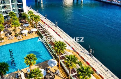 Apartment - Studio - 1 Bathroom for rent in Damac Maison Prive B - Damac Maison Prive - Business Bay - Dubai