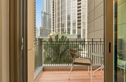 شقة - 2 غرف نوم - 2 حمامات للايجار في برج ستاندبوينت 1 - أبراج ستاند بوينت - وسط مدينة دبي - دبي