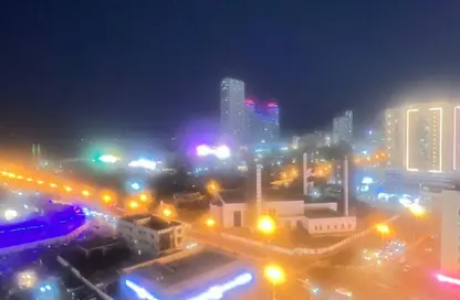 شقة - غرفة نوم - 2 حمامات للايجار في أبراج عجمان وان - الصوان - عجمان