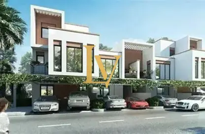 Townhouse - 4 Bedrooms - 3 Bathrooms for sale in Costa Brava 1 - Costa Brava at DAMAC Lagoons - Damac Lagoons - Dubai