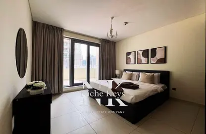 شقة - غرفة نوم - 2 حمامات للايجار في بهوان تاور داون تاون - وسط مدينة دبي - دبي