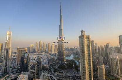 Apartment - 3 Bedrooms - 5 Bathrooms for rent in Bridge Sky - Burj Khalifa Area - Downtown Dubai - Dubai
