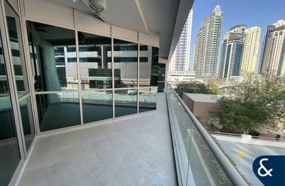 شقة - 1 - 2 للإيجار في B- برج الأمواج - برج الأمواج - دبي مارينا - دبي