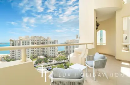 Apartment - 4 Bedrooms - 4 Bathrooms for rent in Al Shahla - Shoreline Apartments - Palm Jumeirah - Dubai
