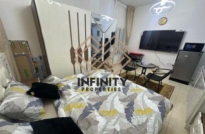 Apartment - 2 Bedrooms - 3 Bathrooms for sale in Orient Tower 2 - Orient Towers - Al Bustan - Ajman