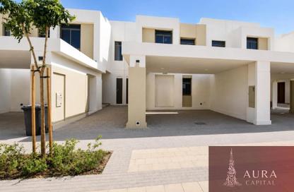 Townhouse - 3 - 3 for rent in Reem Townhouses - Town Square - Dubai