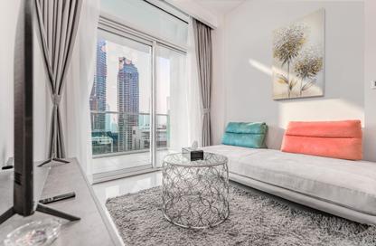 Apartment - 1 - 1 for rent in Vera Residences - Business Bay - Dubai