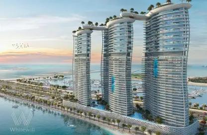 Apartment - 1 Bedroom - 2 Bathrooms for sale in Tower C - Damac Bay - Dubai Harbour - Dubai