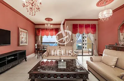 Apartment - 3 Bedrooms - 4 Bathrooms for rent in Rimal 6 - Rimal - Jumeirah Beach Residence - Dubai