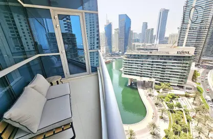 Apartment - Studio - 1 Bathroom for rent in Bay Central West - Bay Central - Dubai Marina - Dubai