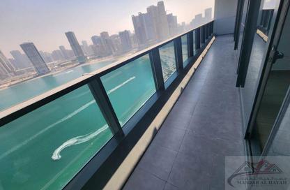 Apartment - 2 Bedrooms - 3 Bathrooms for rent in La Plage Tower - Al Mamzar - Sharjah - Sharjah
