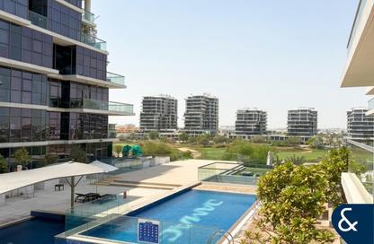 Apartment - 1 - 2 for sale in Golf Horizon B - Golf Horizon - Golf Town - Damac Hills - Dubai