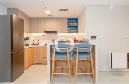 Apartment - 1 Bedroom - 2 Bathrooms for rent in Tranquil Wellness Tower - District 7 - Jumeirah Village Triangle - Dubai