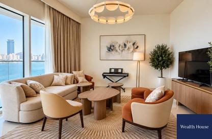 Apartment - 2 - 3 for rent in Grand Bleu Tower 2 - Grand Bleu - Emaar Beachfront - Dubai Harbour - Dubai