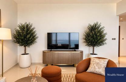 Apartment - 2 - 3 for rent in Grand Bleu Tower 2 - Grand Bleu - Emaar Beachfront - Dubai Harbour - Dubai