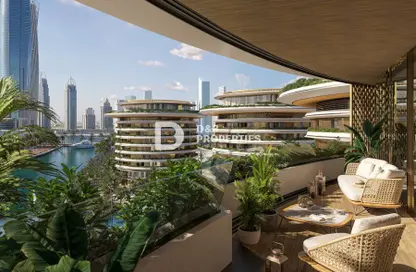 Apartment - 2 Bedrooms - 3 Bathrooms for sale in The Residences at the Dubai Beach Edition Tower D - The Residences at the Dubai Beach Edition - Dubai Harbour - Dubai