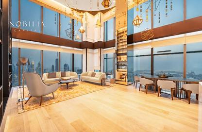 Duplex - 3 - 4 for rent in One Za'abeel Tower - Zabeel 1 - Zabeel - Dubai Duplex - 3 - 4 for rent in One Za'abeel Tower - Zabeel 1 - Zabeel - Dubai