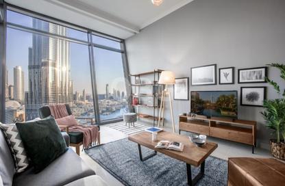 Apartment - 1 - 2 for rent in Burj Vista Tower 1 - Burj Vista - Downtown Dubai - Dubai