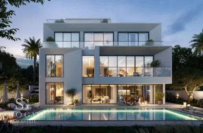 فيلا - 4 غرف نوم - 8 حمامات للبيع في فلل القصر - أوسترا - الواحة من إعمار - دبي