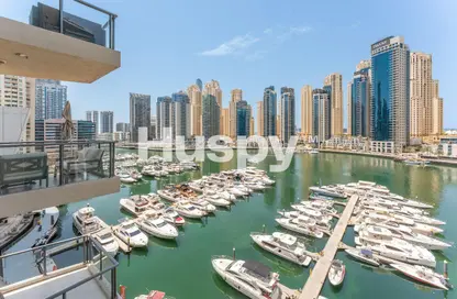 شقة - غرفة نوم - 2 حمامات للايجار في المجرة 2 - المجرة - دبي مارينا - دبي