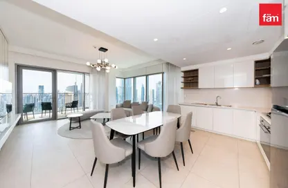 Apartment - 3 Bedrooms - 4 Bathrooms for rent in Downtown Views II Tower 1 - Downtown Views II - Zabeel 2 - Zabeel - Dubai