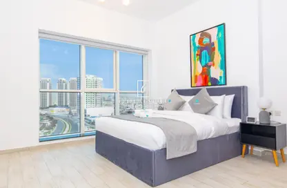 شقة - غرفة نوم - 2 حمامات للايجار في اوركيد ريزيدنس - حديقة دبي العلميه - دبي