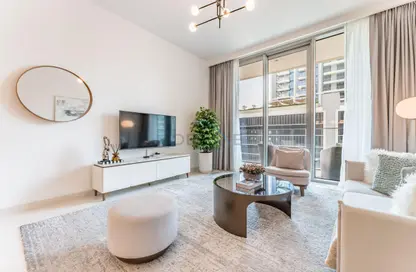 Apartment - 1 Bedroom - 1 Bathroom for rent in Beach Isle Tower 2 - Beach Isle - EMAAR Beachfront - Dubai Harbour - Dubai