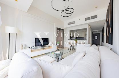 Apartment - 1 Bedroom - 2 Bathrooms for rent in Silverene Tower B - Silverene - Dubai Marina - Dubai
