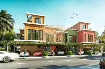 Townhouse - 5 - 6 for sale in Portofino - Damac Lagoons - Dubai