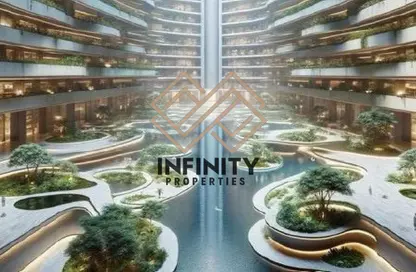 Apartment - 1 Bedroom - 2 Bathrooms for sale in Corniche Tower - Ajman Corniche Road - Ajman