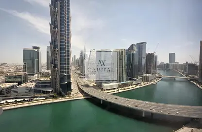 شقة - 2 غرف نوم - 2 حمامات للايجار في برج نورا - مدينة الحبتور - الخليج التجاري - دبي