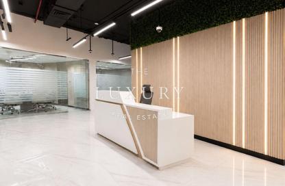 Office Space - Studio - 1 Bathroom for rent in I Rise Tower - Barsha Heights (Tecom) - Dubai