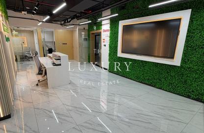 Office Space - Studio - 1 Bathroom for rent in I Rise Tower - Barsha Heights (Tecom) - Dubai