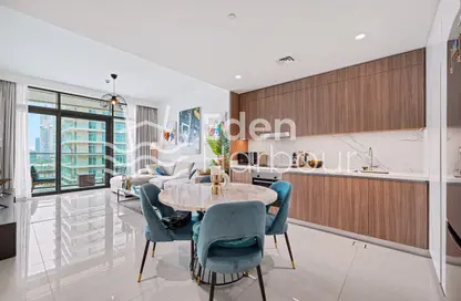 Apartment - 1 Bedroom - 1 Bathroom for rent in Beach Vista Tower 1 - Beach Vista - EMAAR Beachfront - Dubai Harbour - Dubai