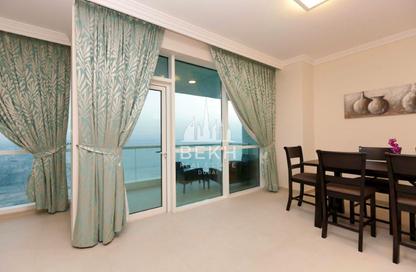 Apartment - 2 - 3 for rent in Al Bateen Residences - Jumeirah Beach Residence - Dubai