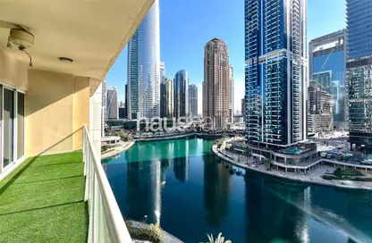 شقة - 2 غرف نوم - 3 حمامات للايجار في ليك فيو - (JLT) مجمع B - أبراج بحيرات الجميرا - دبي