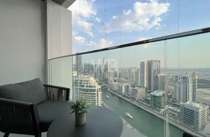 Apartment - 1 Bedroom - 2 Bathrooms for rent in Jumeirah Gate Tower 1 - The Address Jumeirah Resort and Spa - Jumeirah Beach Residence - Dubai