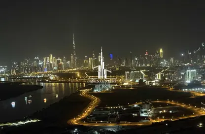 شقة - غرفة نوم - 2 حمامات للايجار في أدريس برج هاربور بوينت 2 - أدريس هاربور بوينت - مرسى خور دبي - دبي