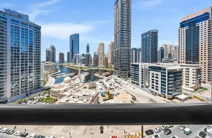 شقة - 2 غرف نوم - 2 حمامات للايجار في برج إسكان - دبي مارينا - دبي